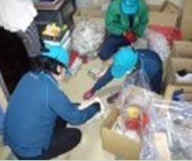 貴重品と搬出品の仕分け